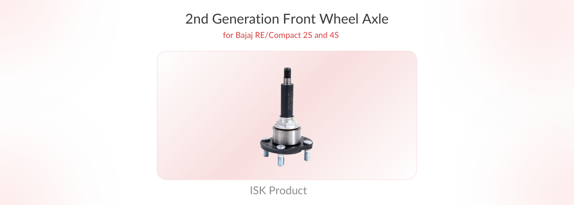 ISK 2nd Generation Front and Rear Axles